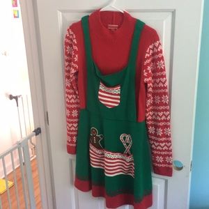 “Ugly Christmas Sweater” dress
